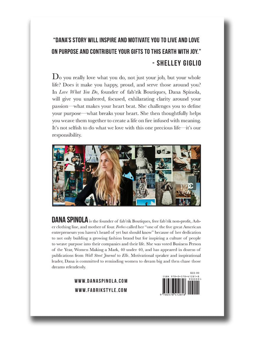 LOVE WHAT YOU DO BOOK