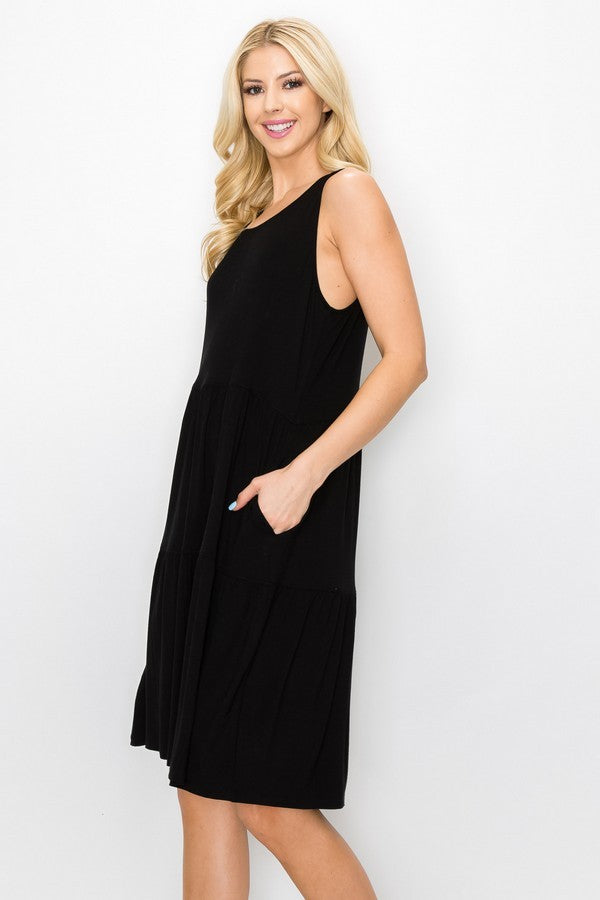 Tiered Ruffle Dress