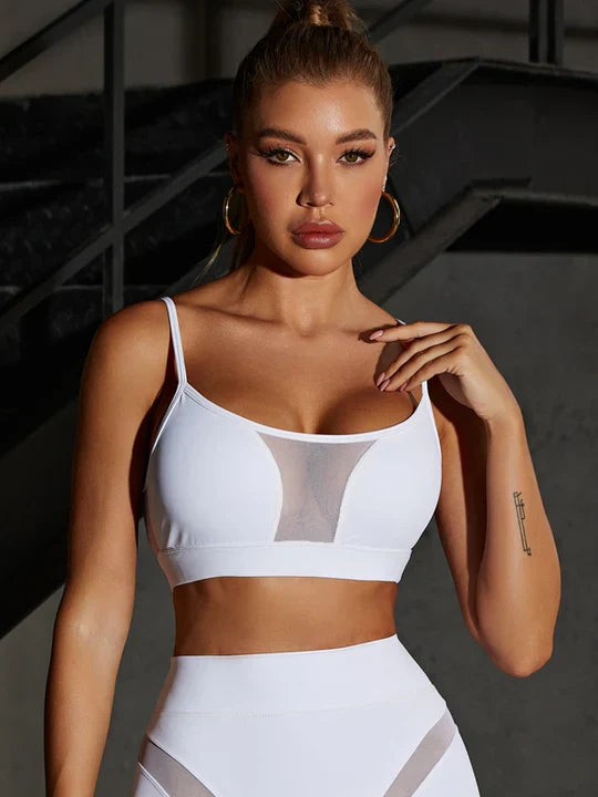 Super Sexy Unique Mesh Hip-lift Tracksuit