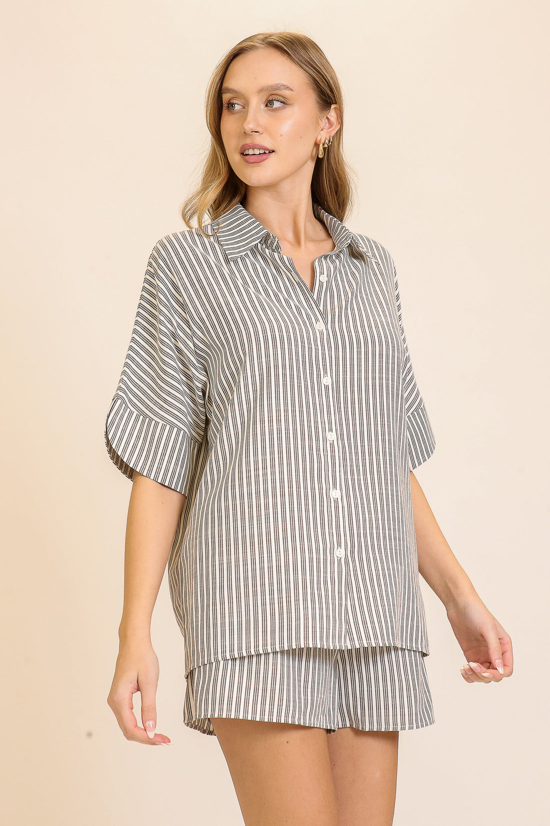 Contrast Raglan Shirt