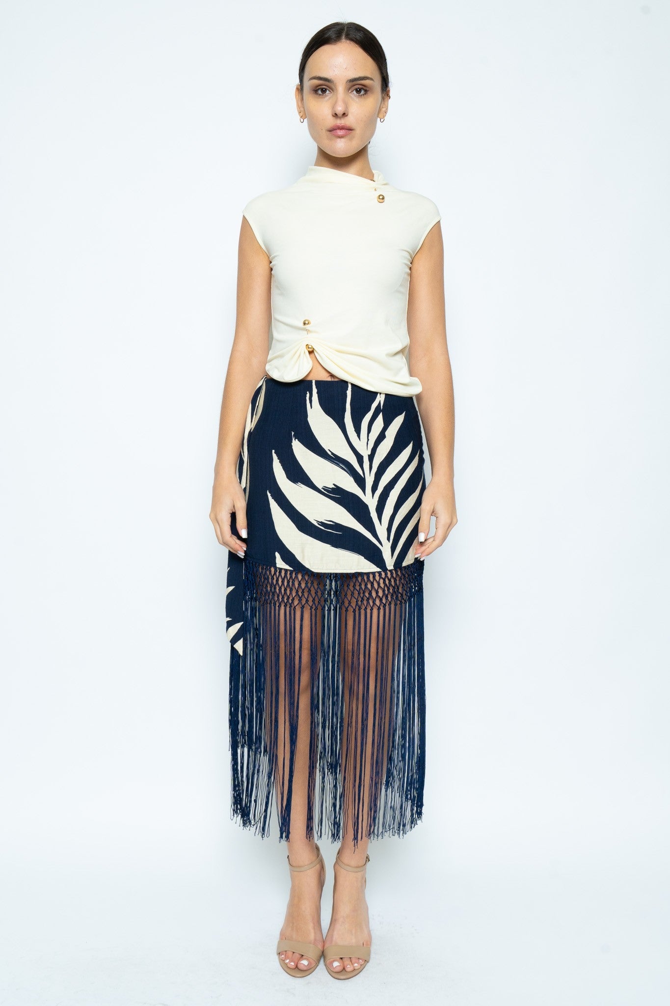 Erika Fringe Mini Skirt