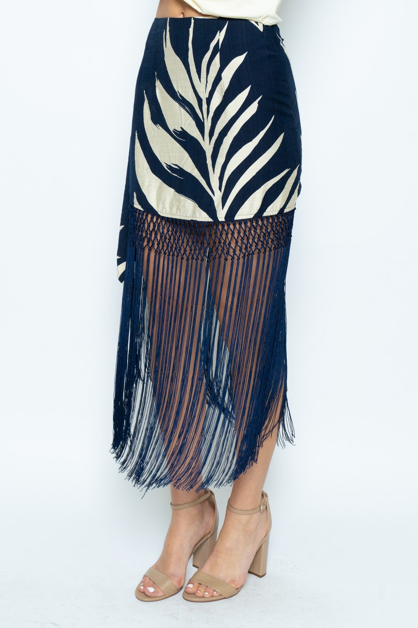 Erika Fringe Mini Skirt