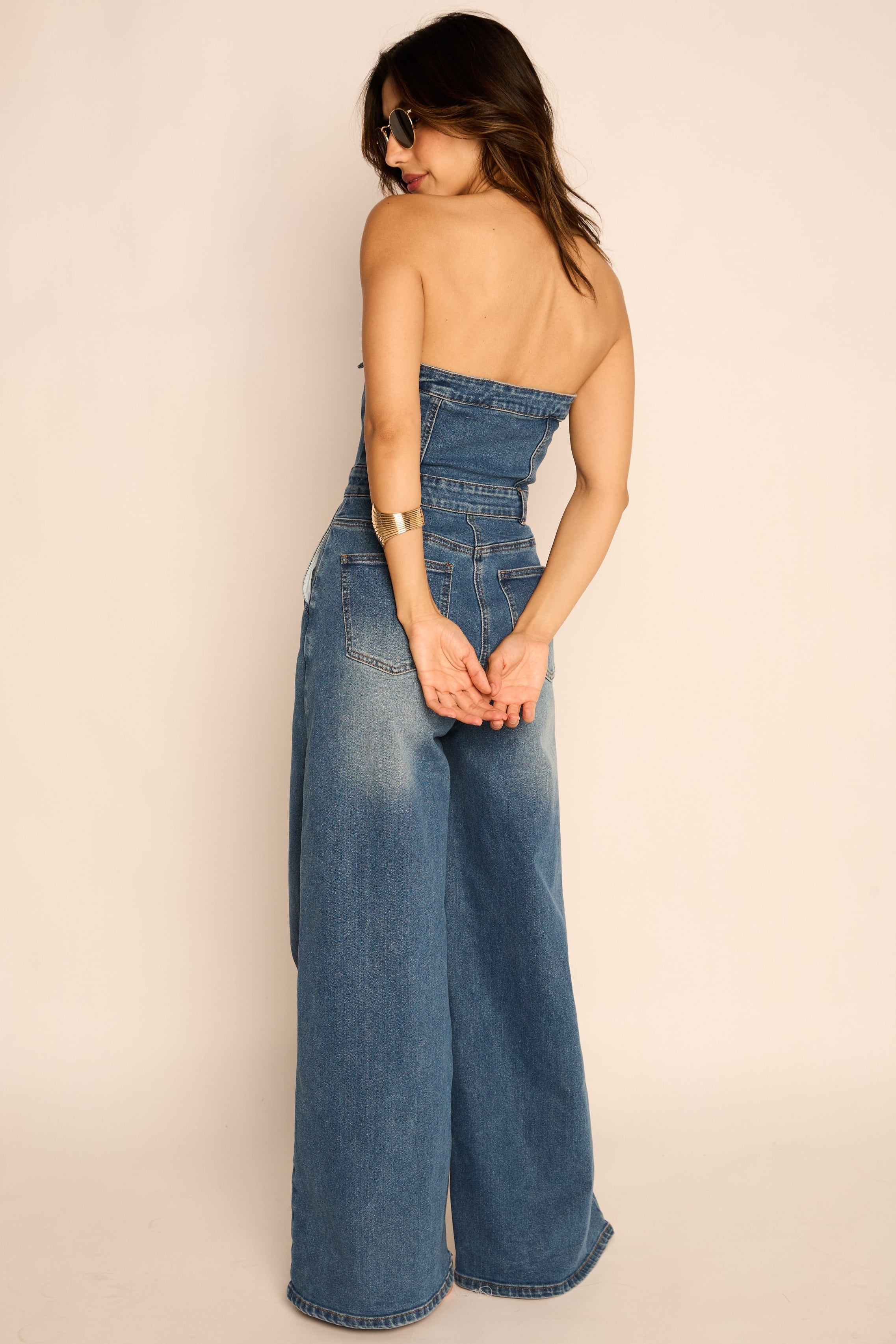 Maria Denim Jumpsuit