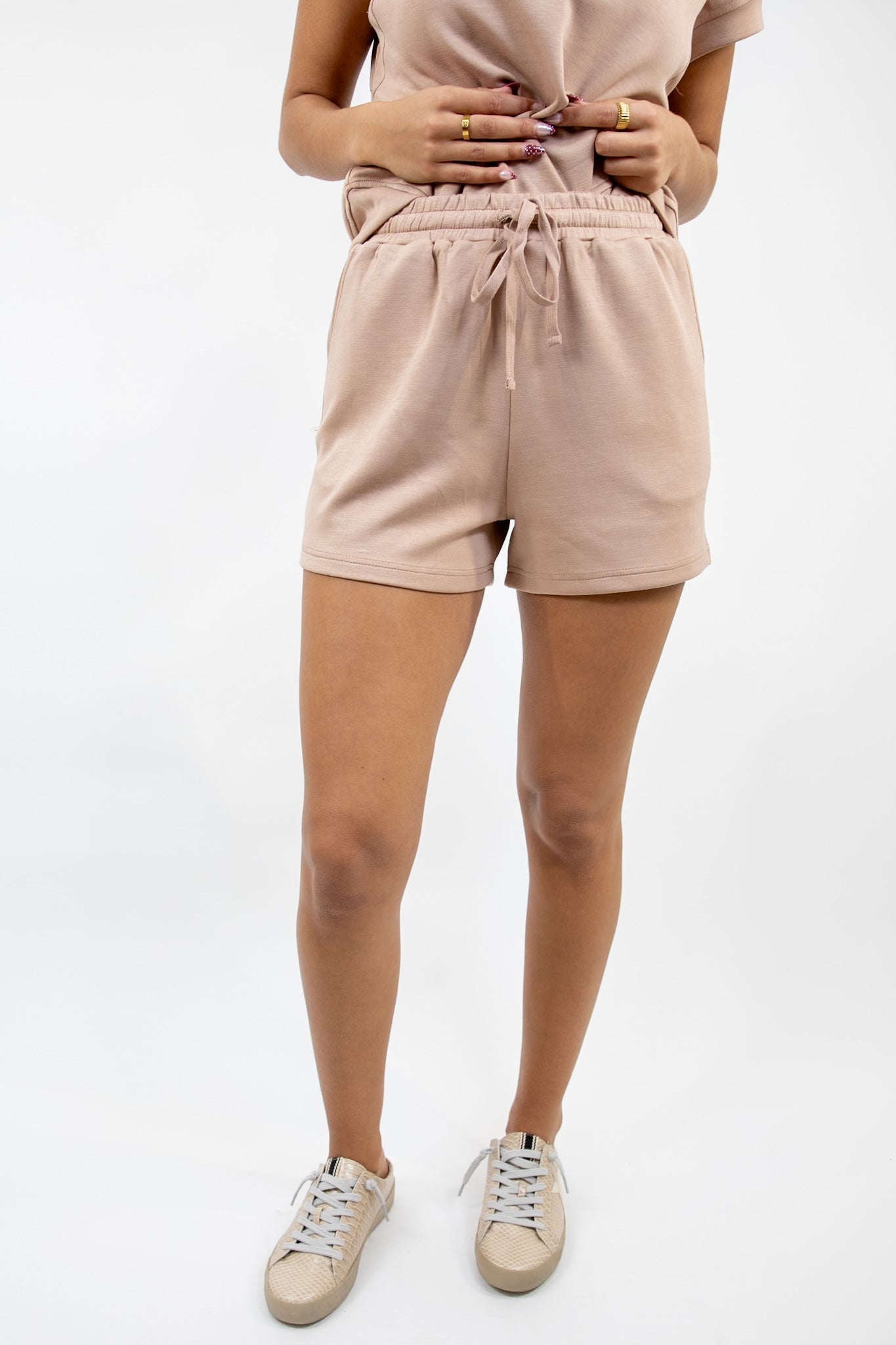 Dark Taupe Lounge Luxe Shorts