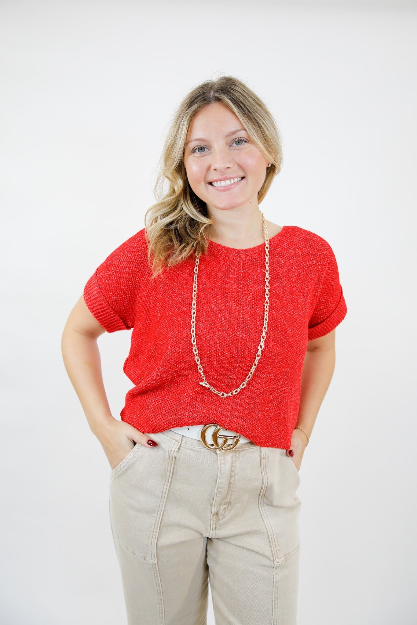 Soft Focus Knit Top