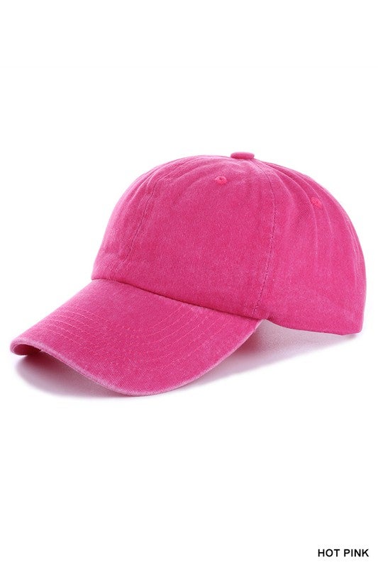Vintage Wash Baseball Cap
