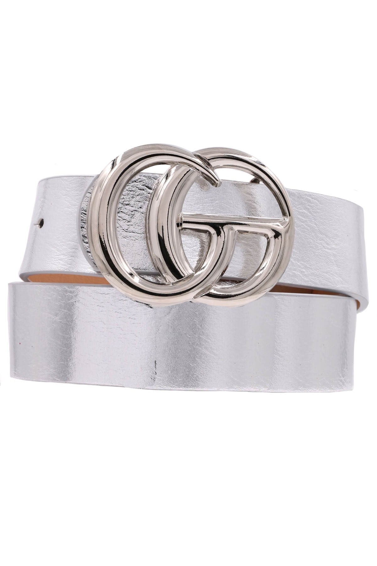 CG Vegan Leather Buckle Belt