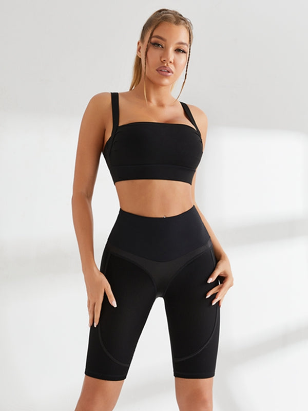 Fly Eye Contrast Color High-rise Sportswear