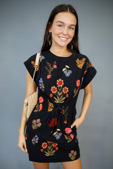 Wildflower Haven Embroidered Dress