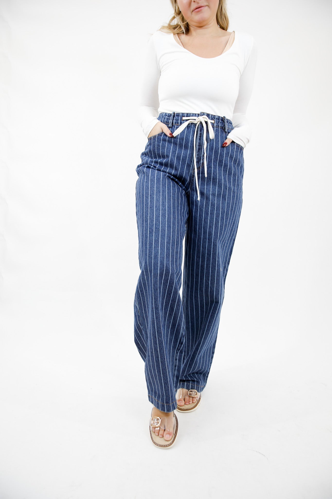 Laidback Line Stripe Pants
