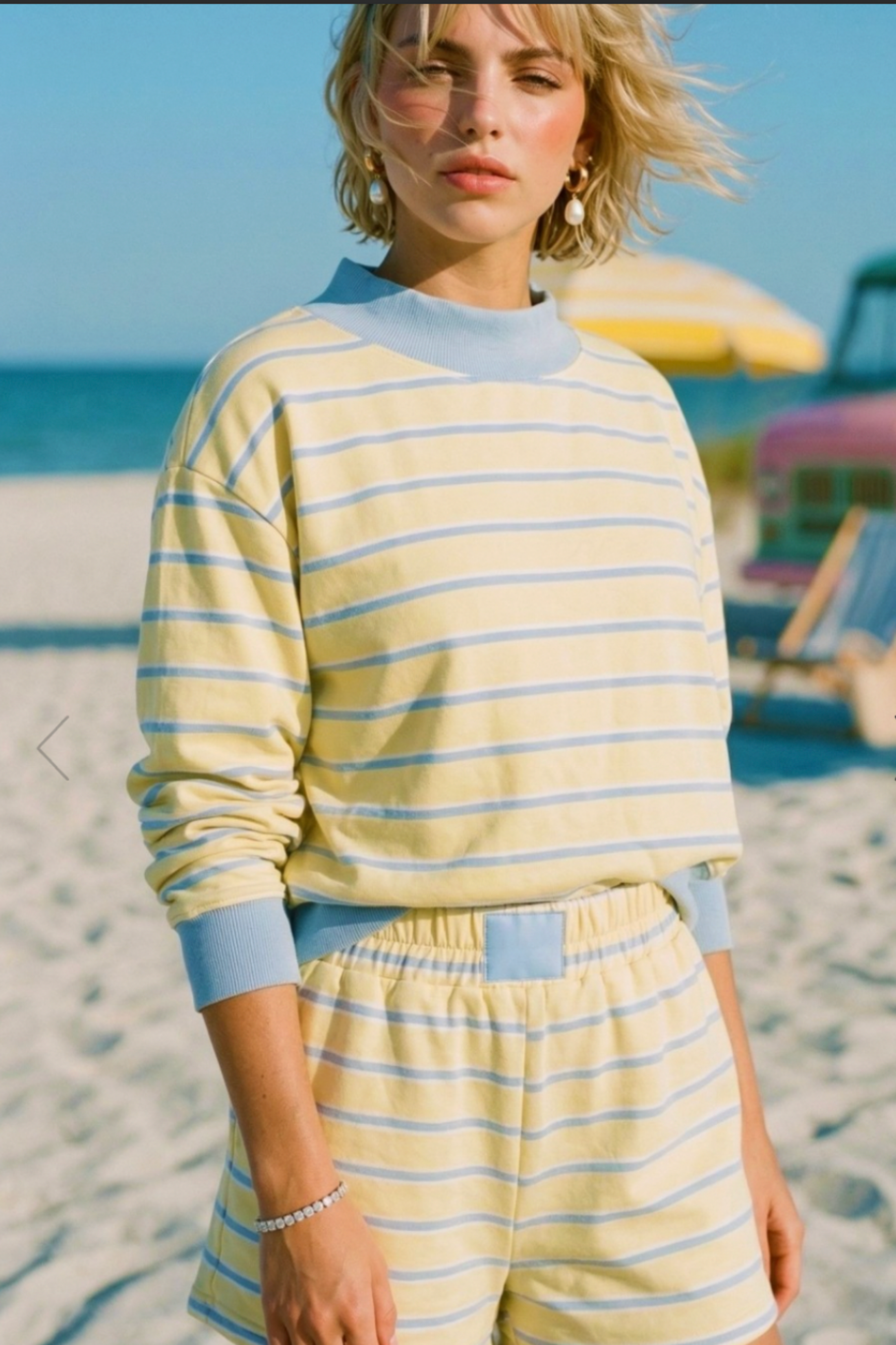 Daley Striped Sweatshirt