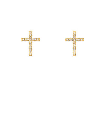 Charming Cross Earrings