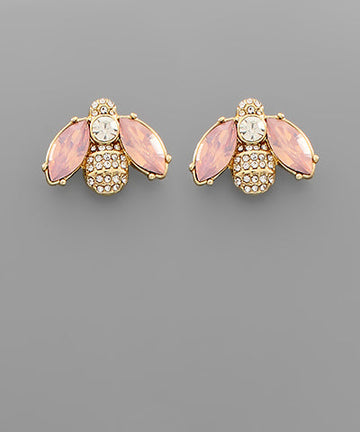 Gleaming Bee Earrings