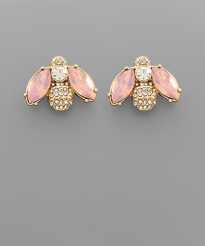Gleaming Bee Earrings
