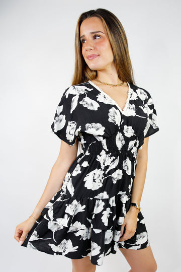 Twilight Florals Dress