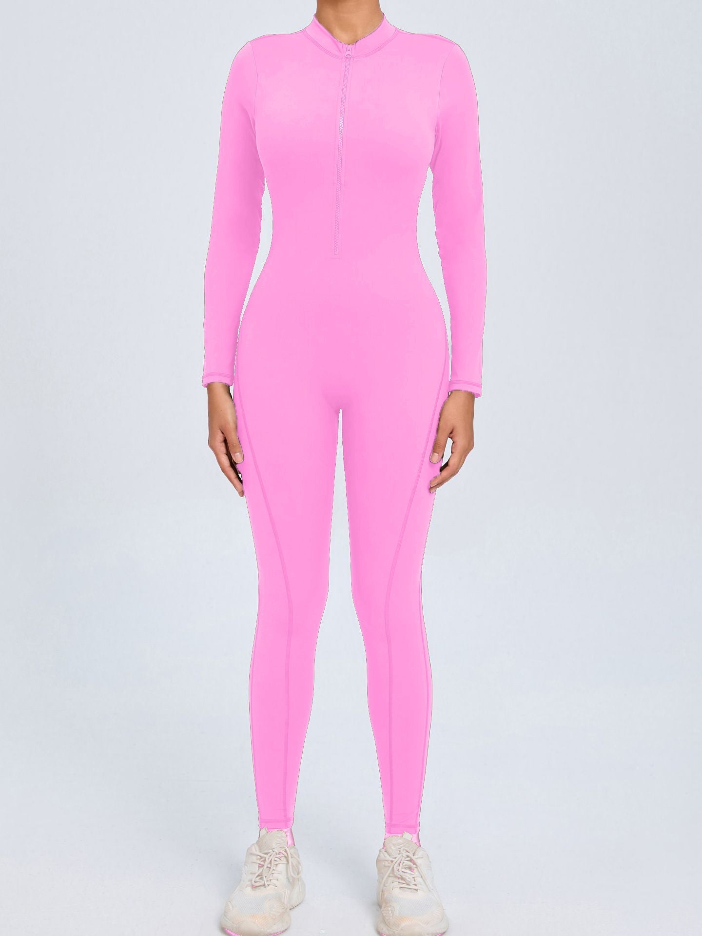 Backless Zipper Hollow Out Scrunch Bum Jumpsuit