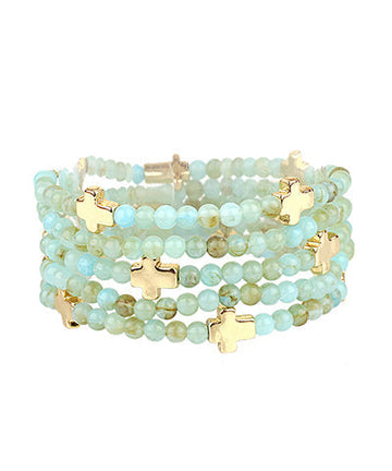 Charming Cross Bracelet