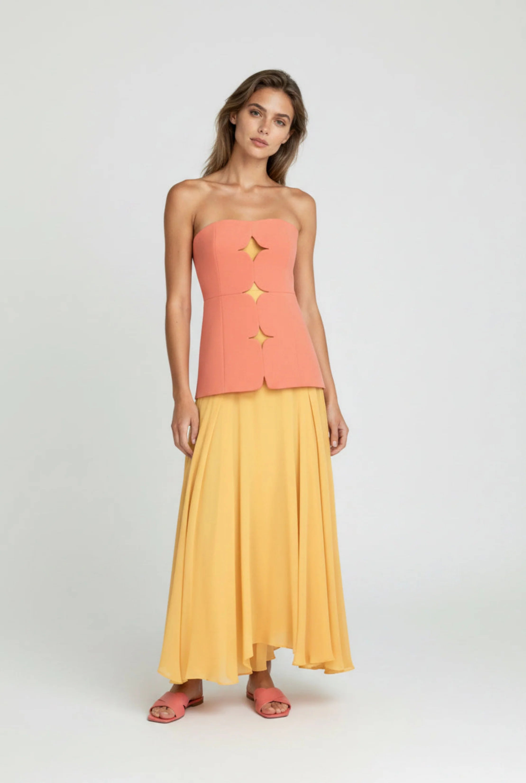 Matilda Fuchsia Maxi Dress