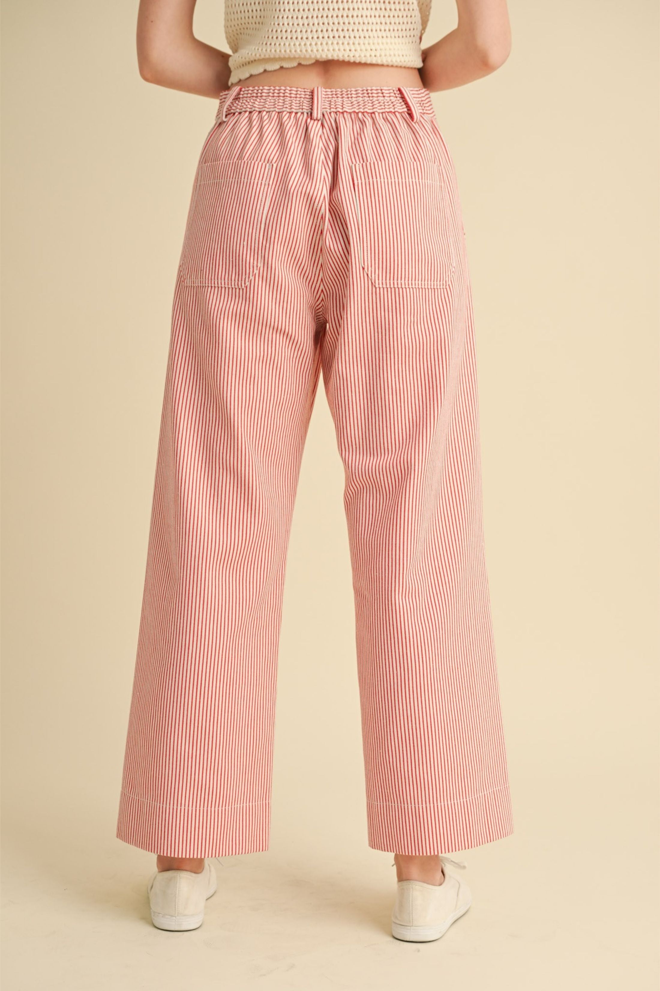 Jade Striped Pants