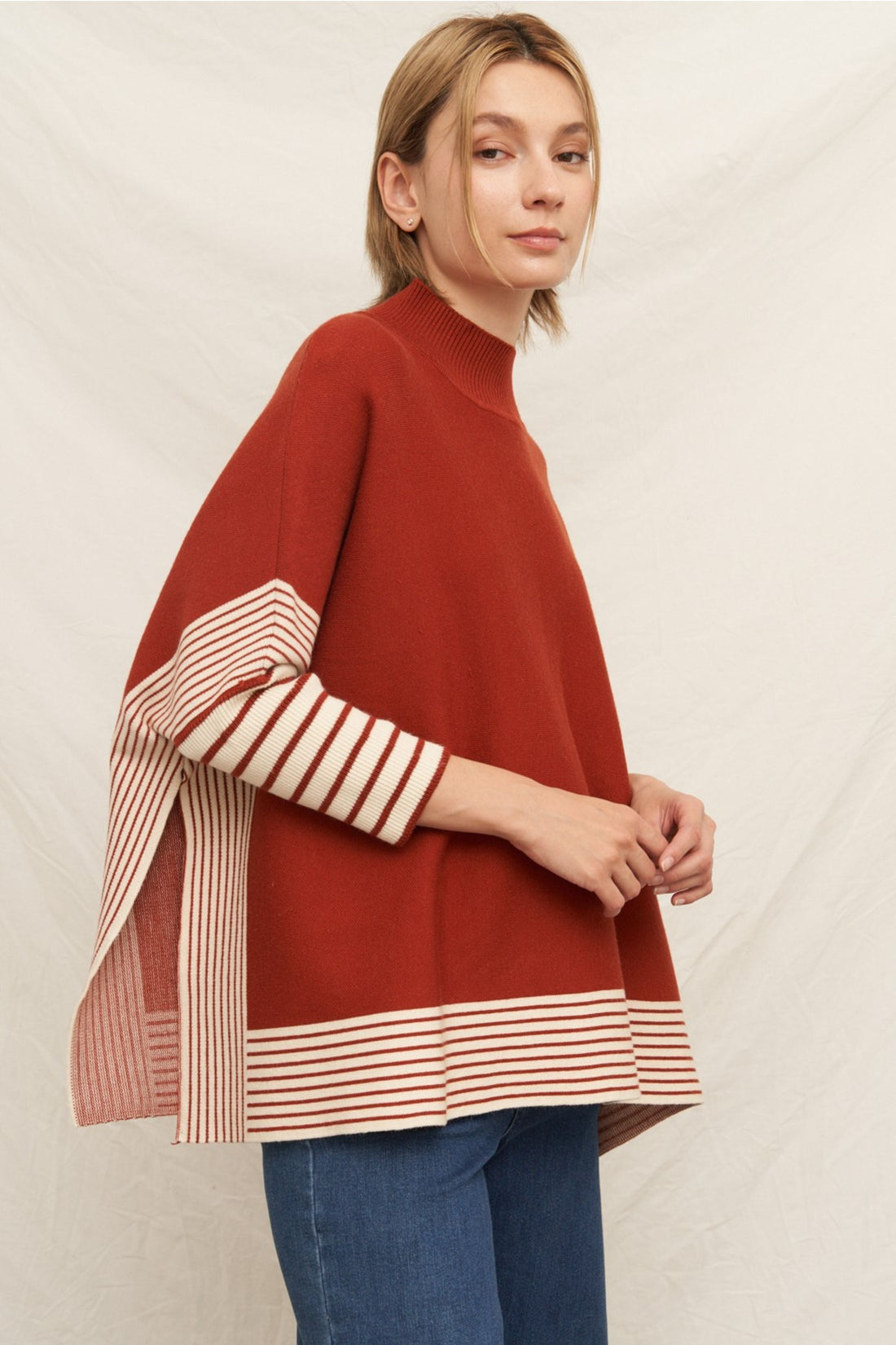 Ginger Oversized Cape Sweater