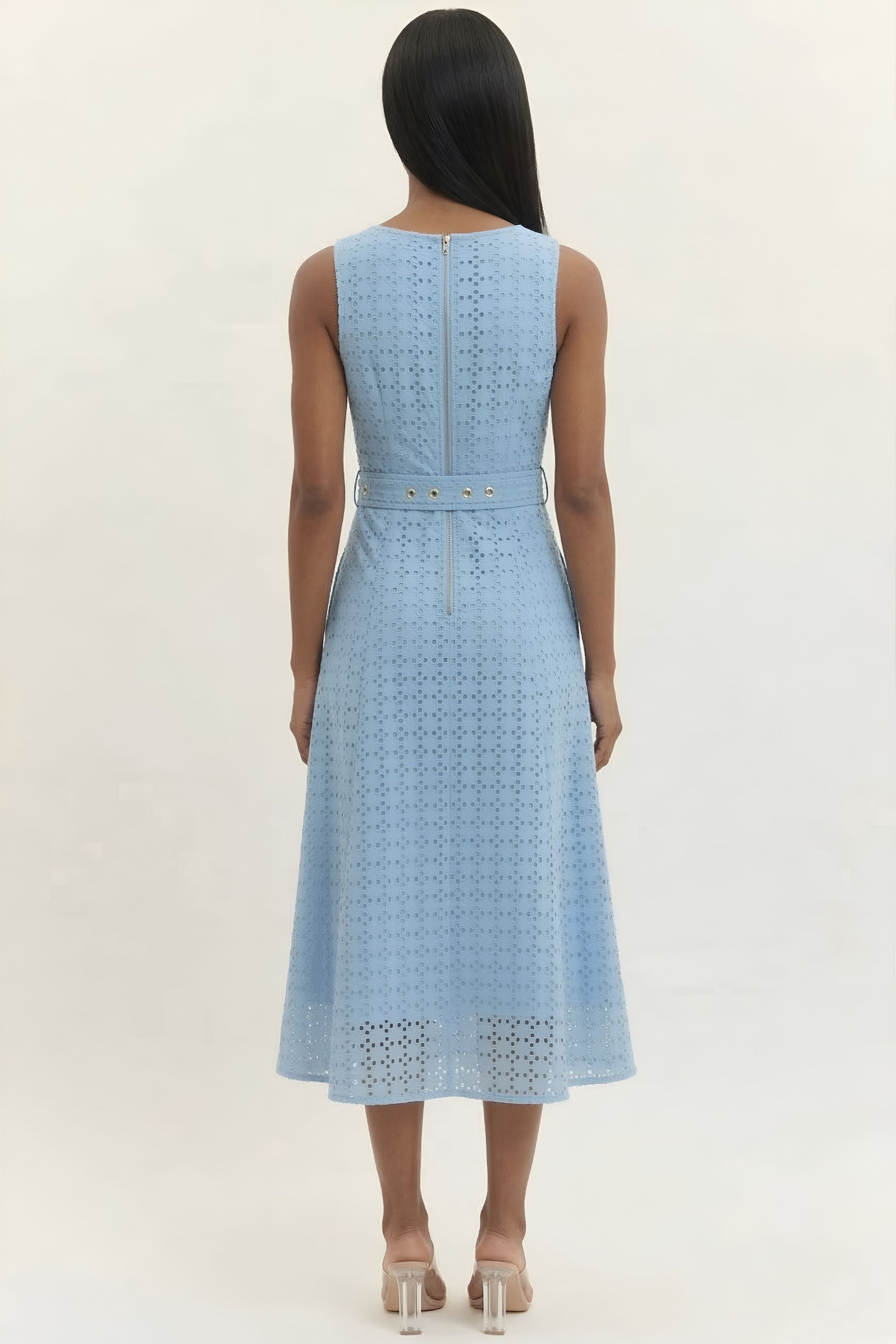 Blakely Belted Midi Dress