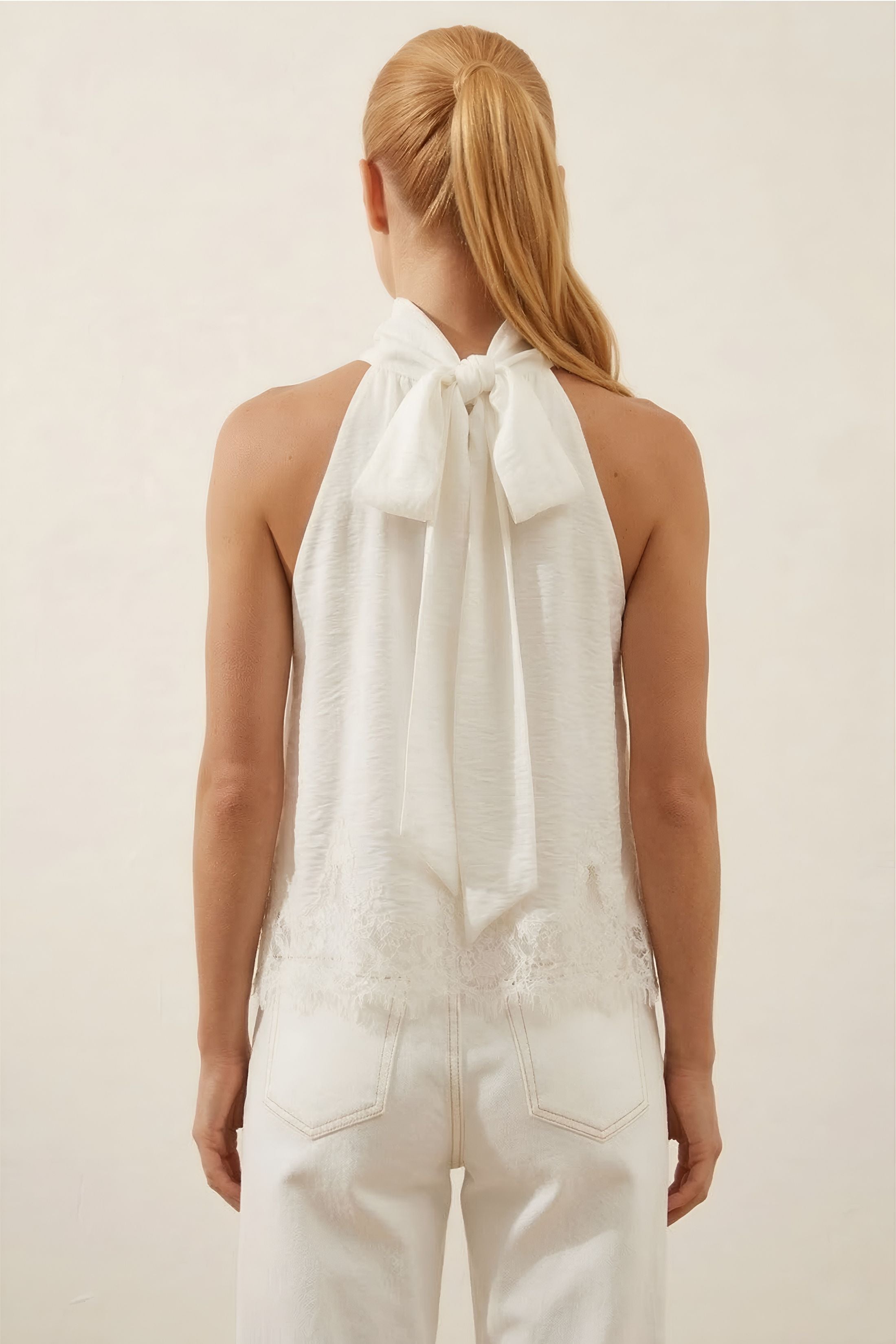 Renee Lace Halter Top