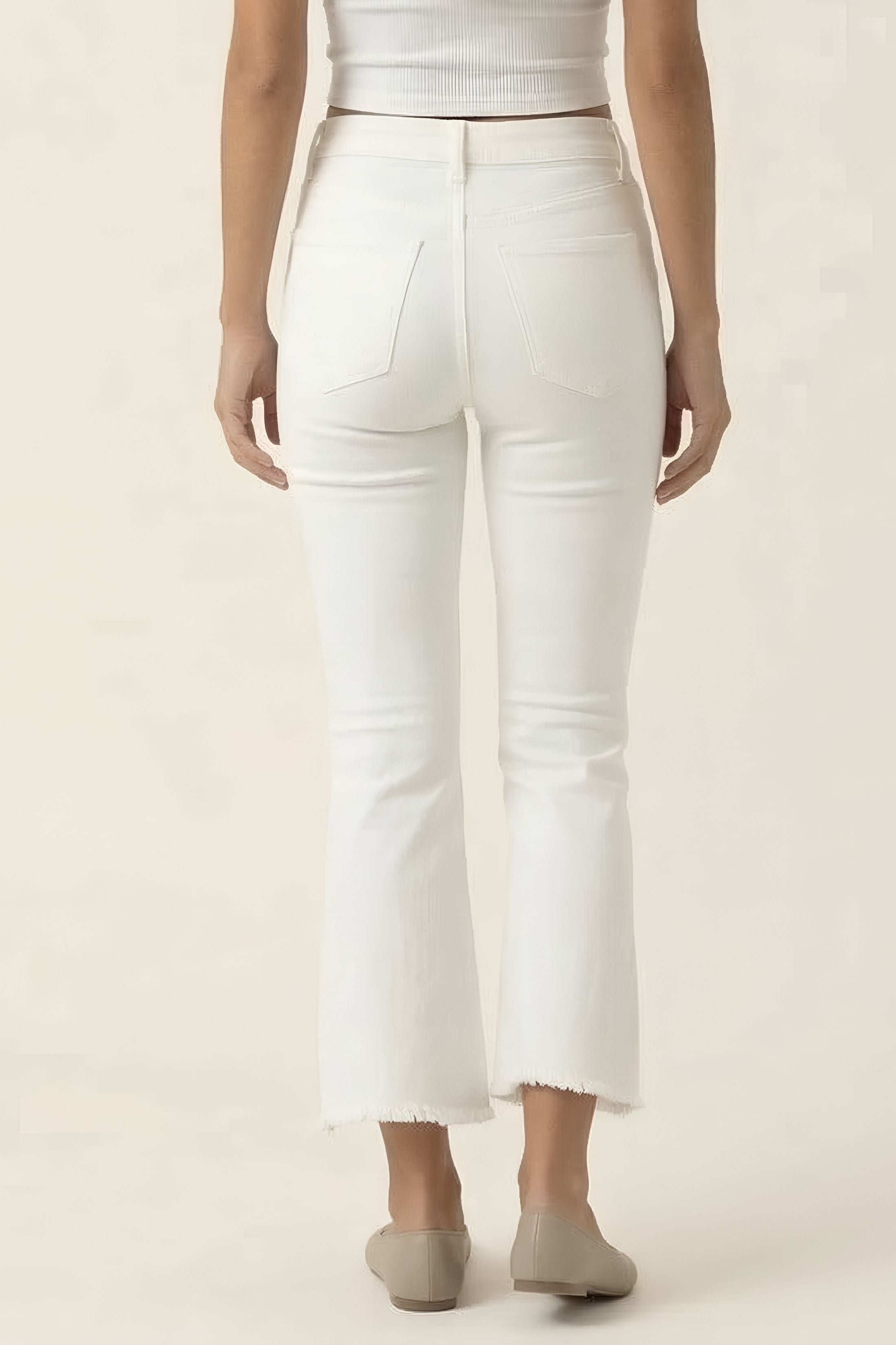 Perry High Rise Crop Flare Jean