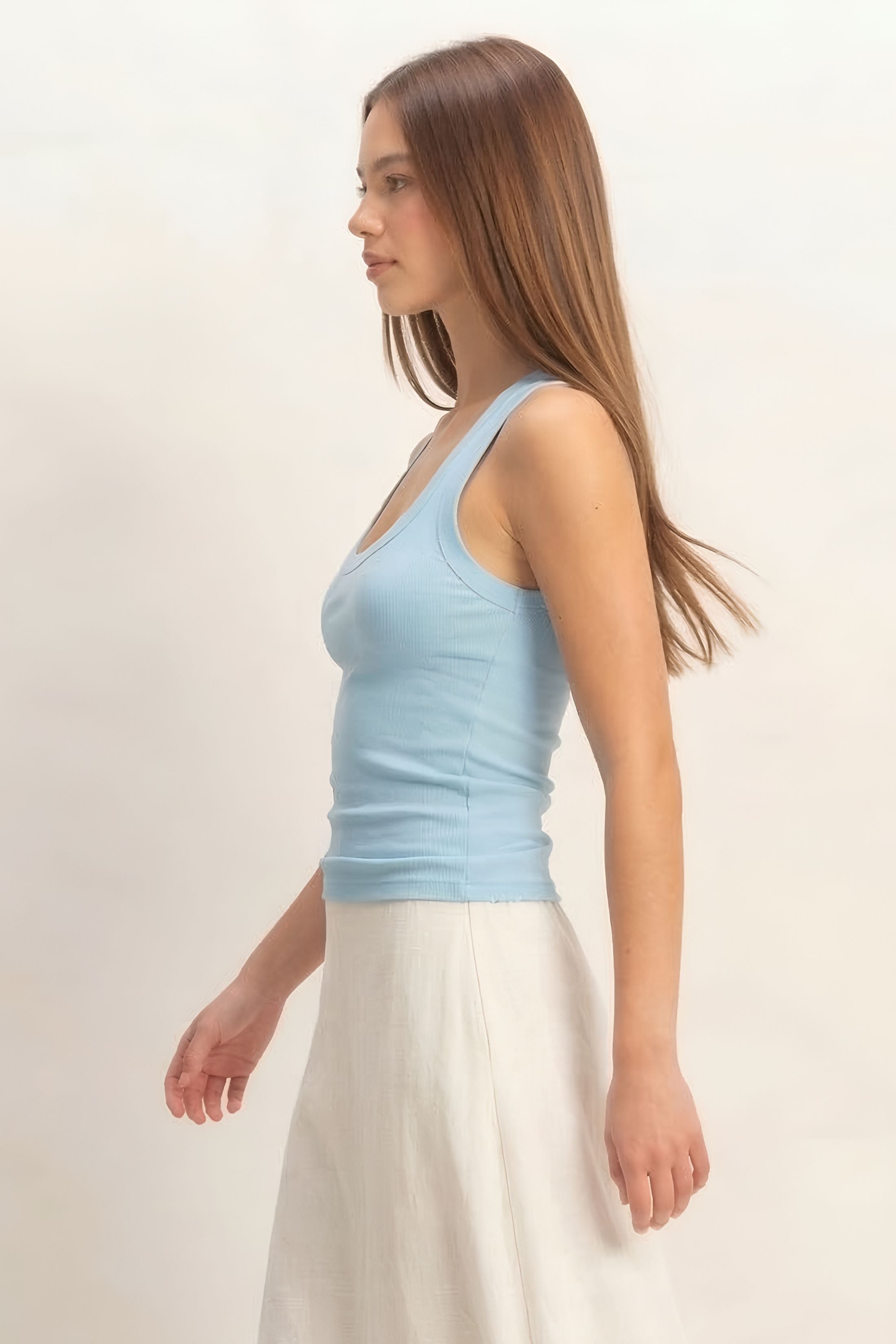 Amanda Scoop Neck Tank Top