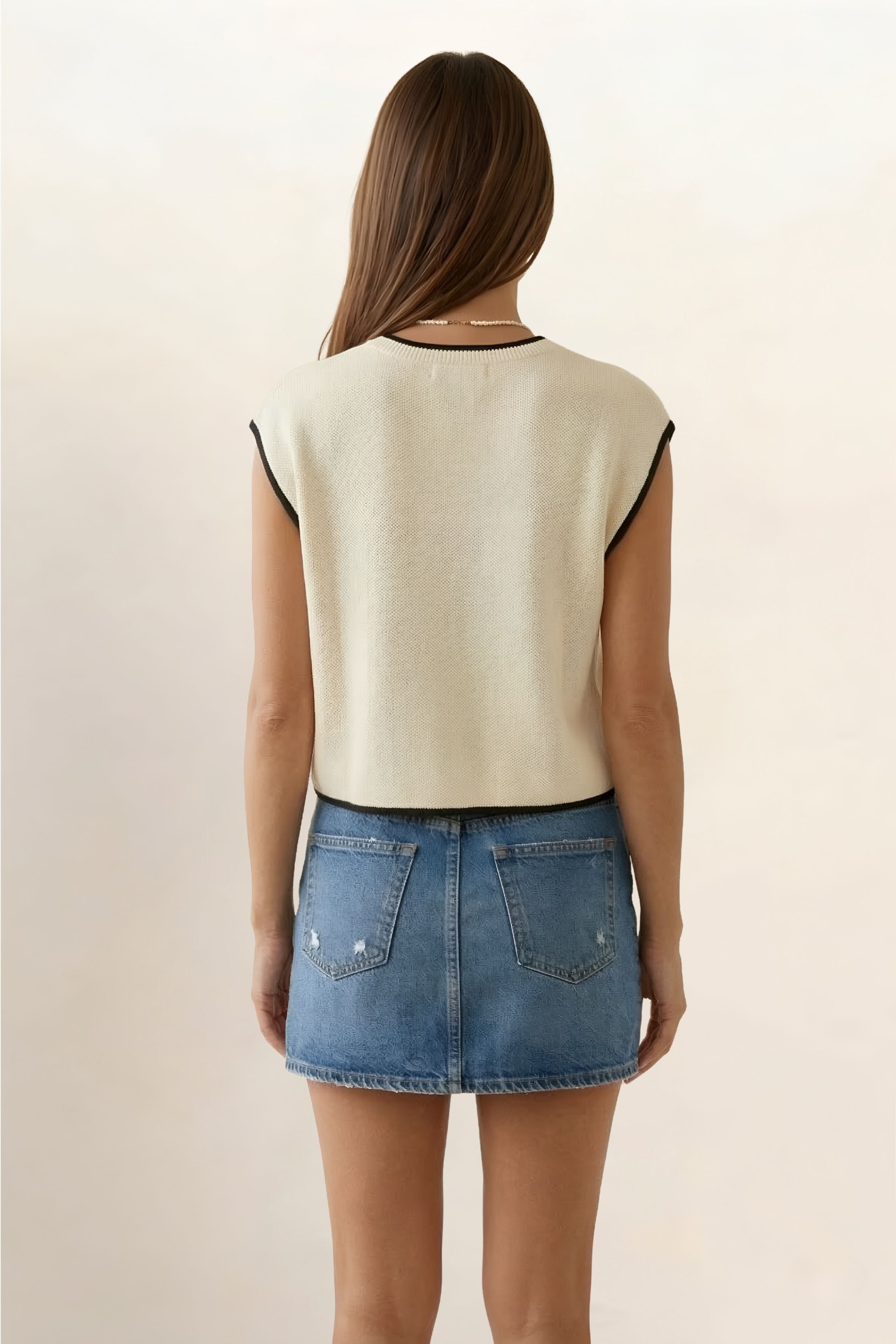 Natalie American Flag Sweater Top