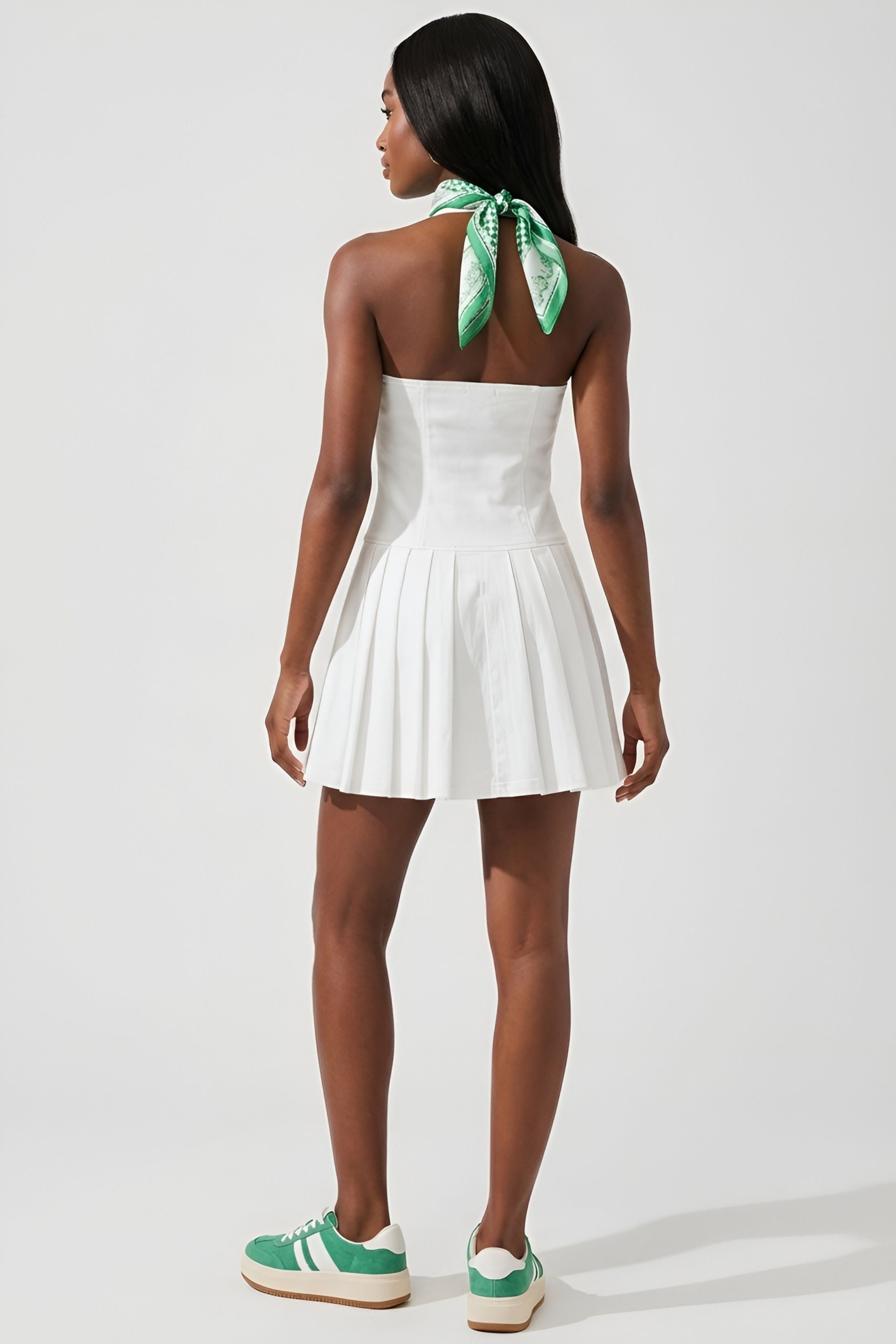 Tea Olive Button Up Dress