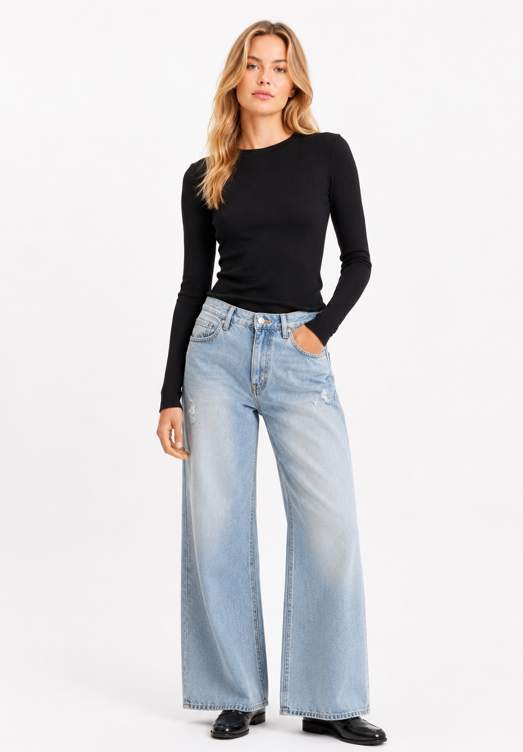 Tilly Ribbed Long Sleeve Top