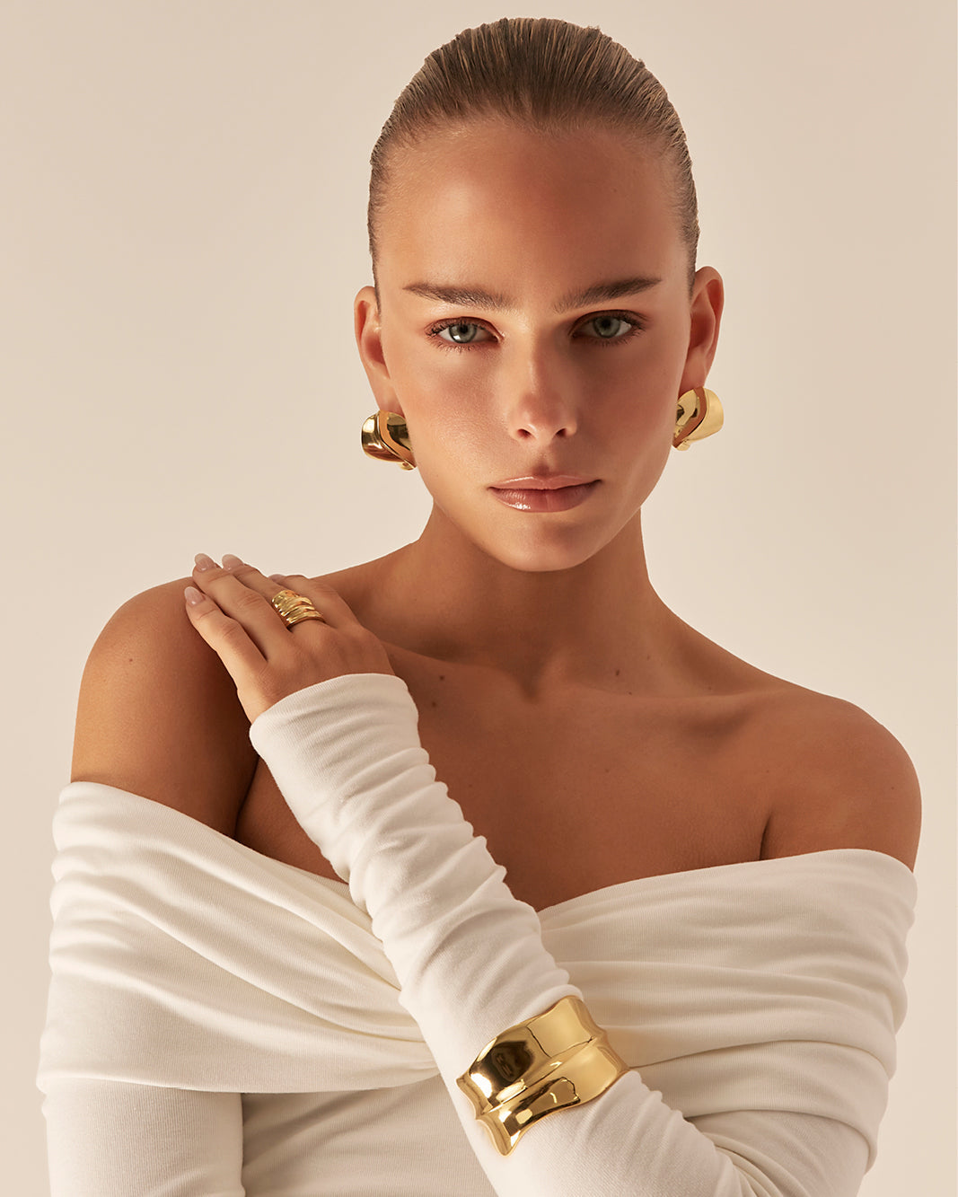 KARA BANGLE - GOLD PLATED 18K