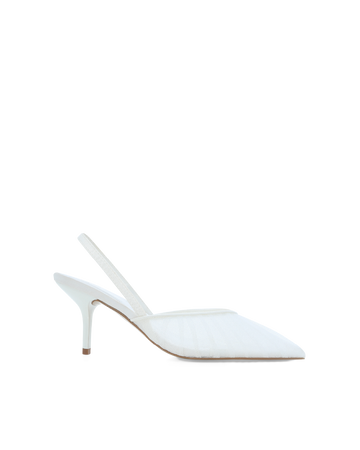 LIONEL - IVORY MESH-IVORY SATIN