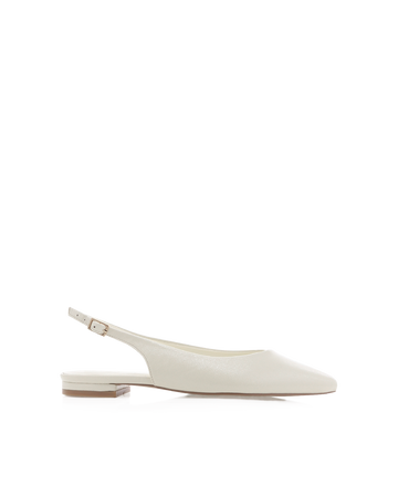 MALANI - BONE SAFFIANO SHINE