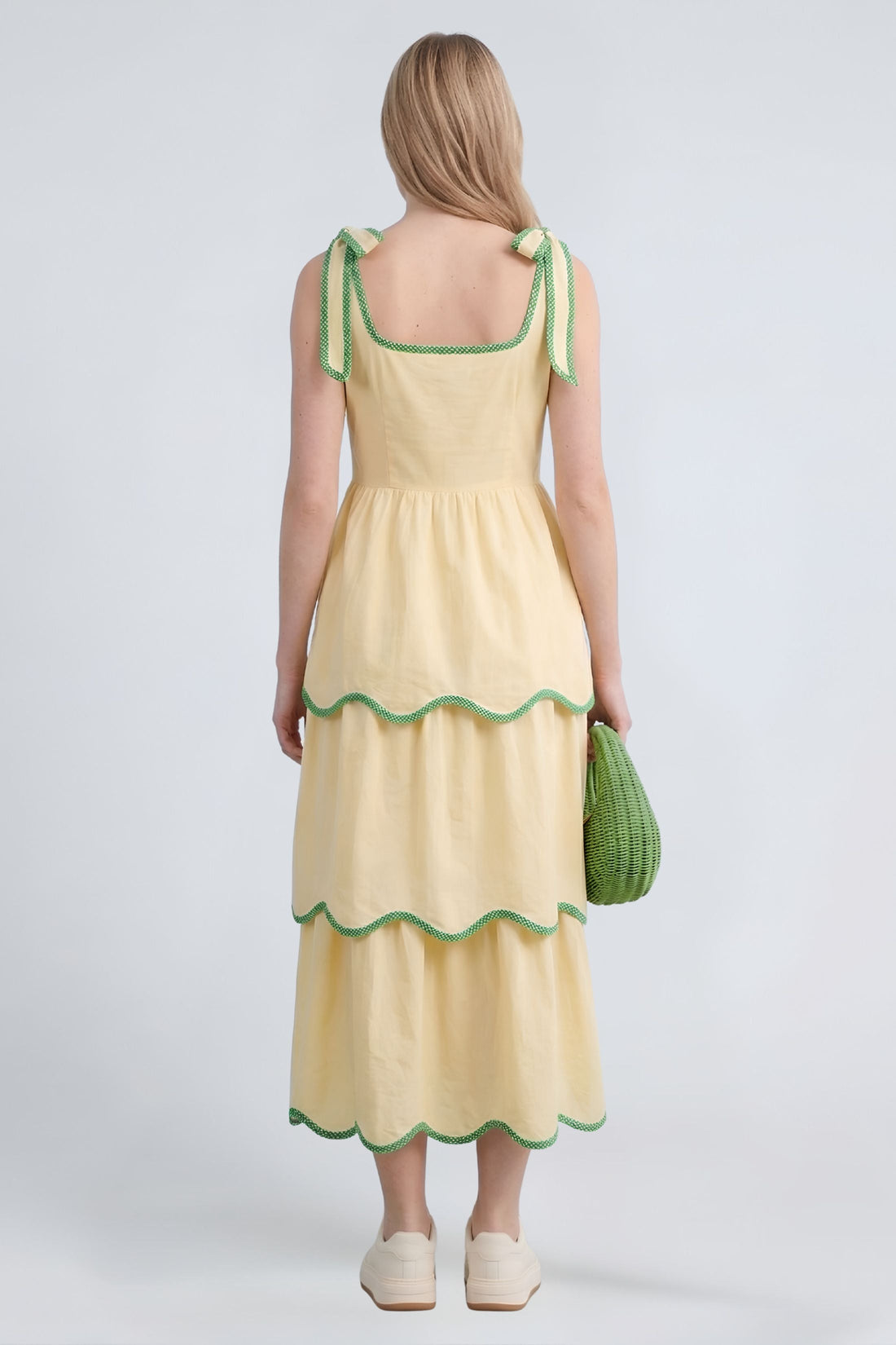 Tee Time Tiered Midi Dress