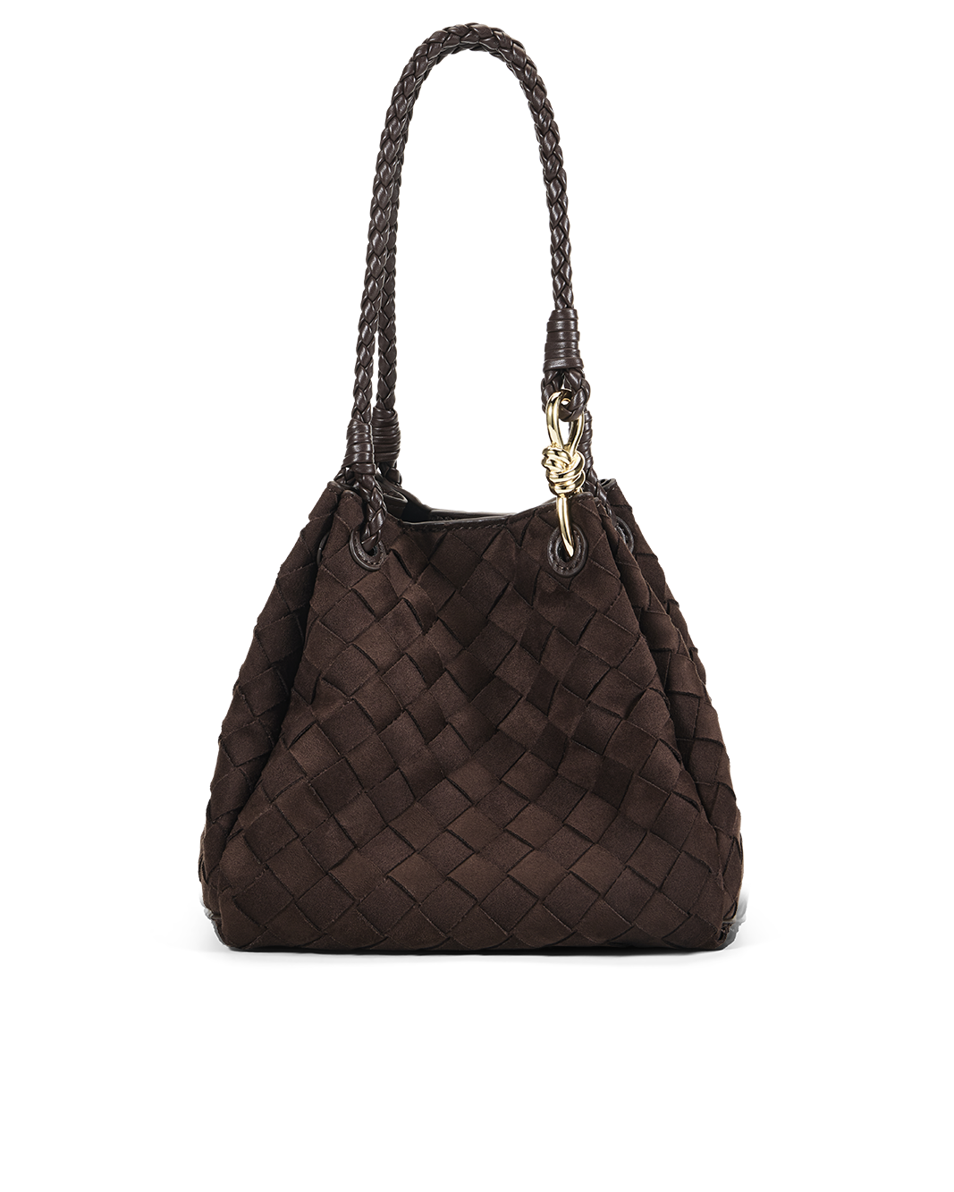 MINI LENI BAG - DARK CACAO SUEDE