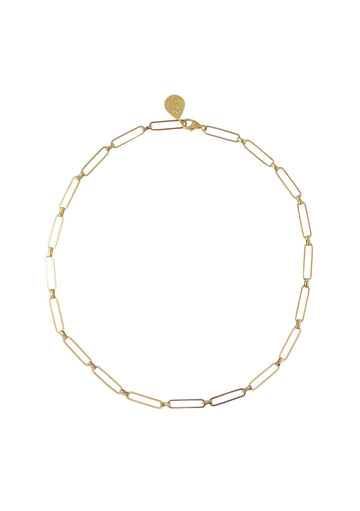 Gold Link Chain Necklace
