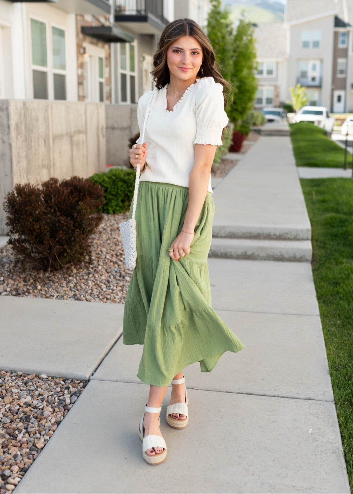 Nicolie Ivory Top
