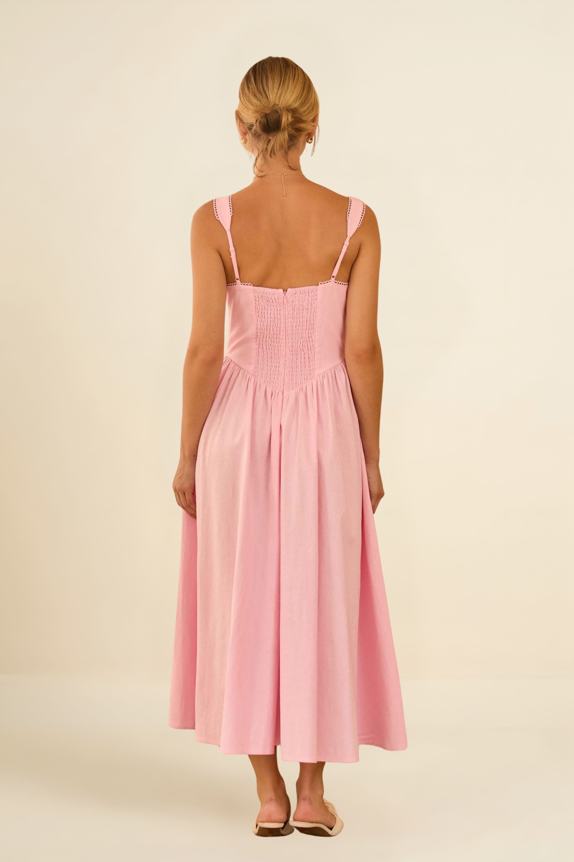 Kendall Princess Waist Midi Dress