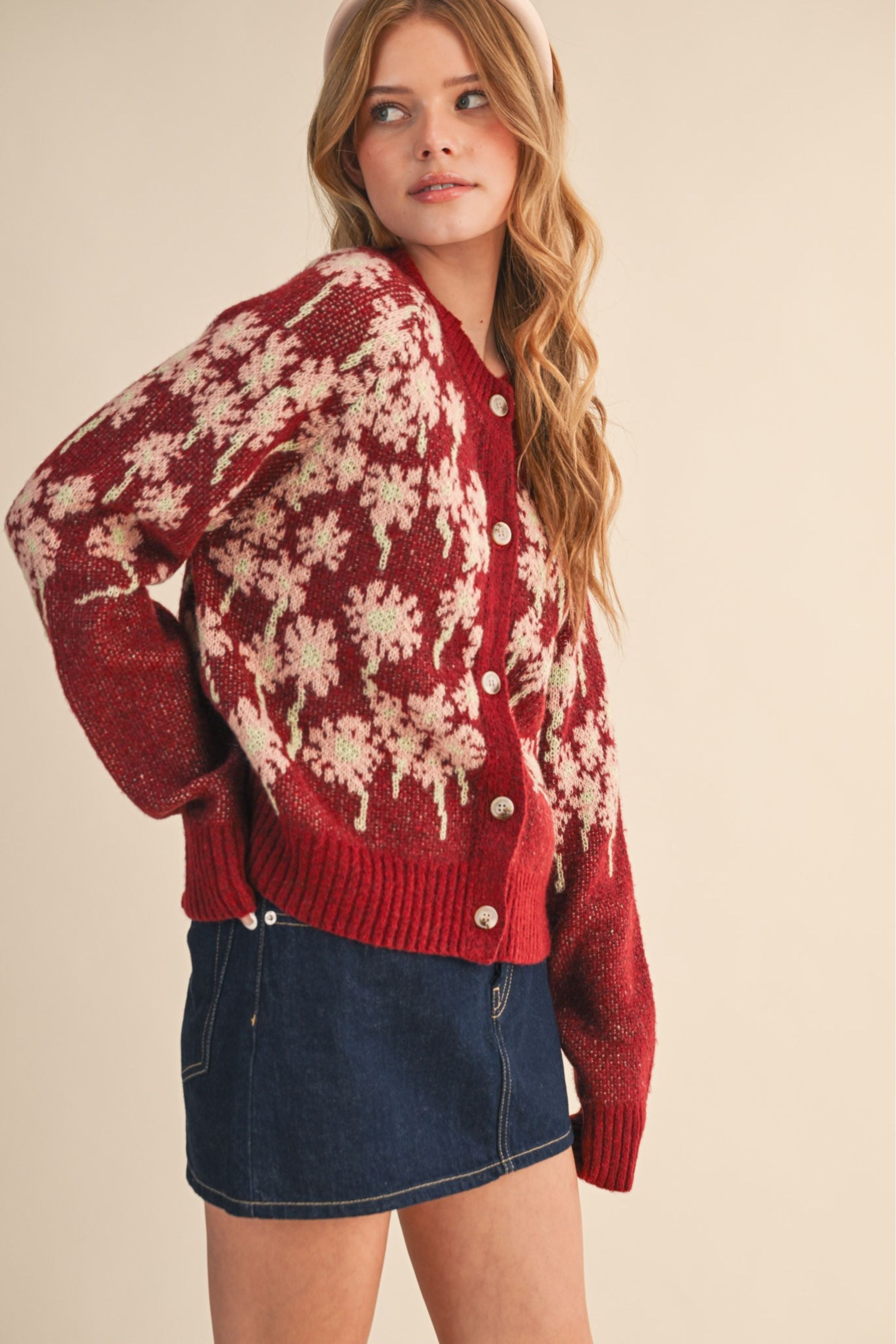 Lance Button Up Sweater