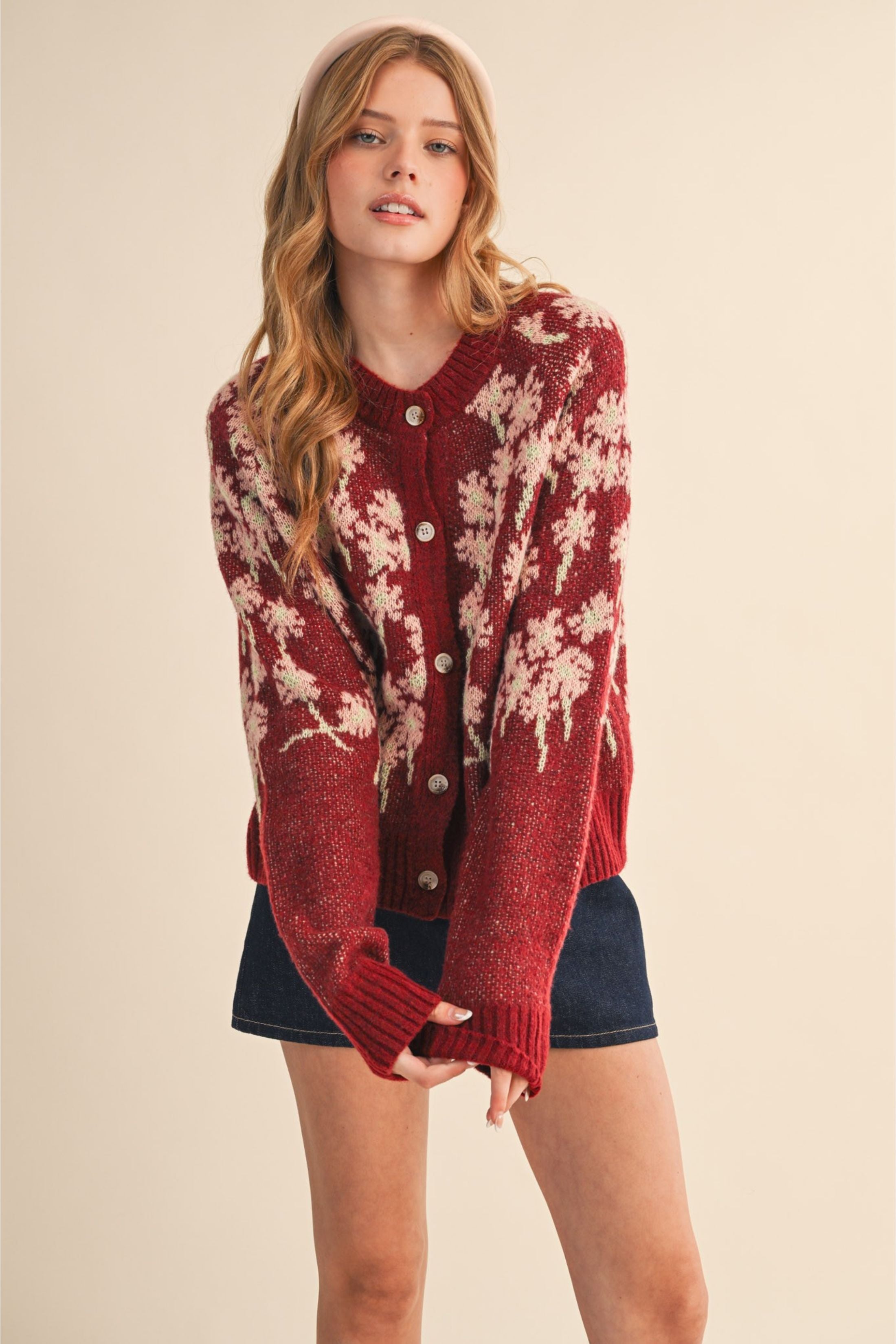 Lance Button Up Sweater