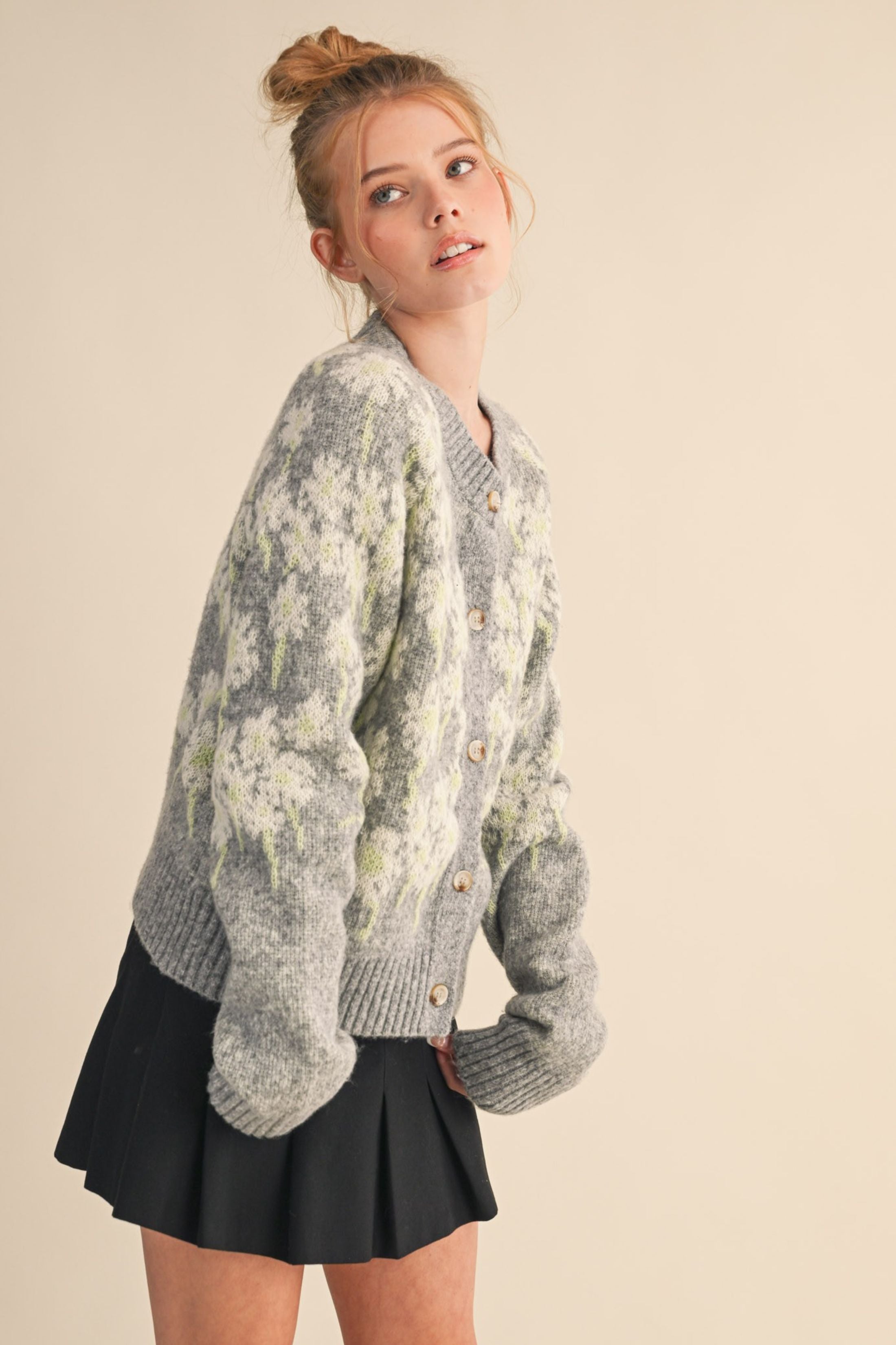 Lance Button Up Sweater