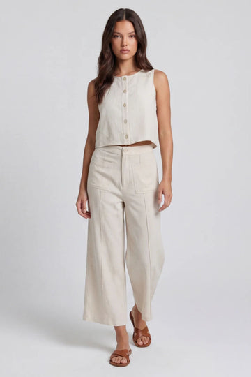 Kaylor High Waisted Wide Leg Pant
