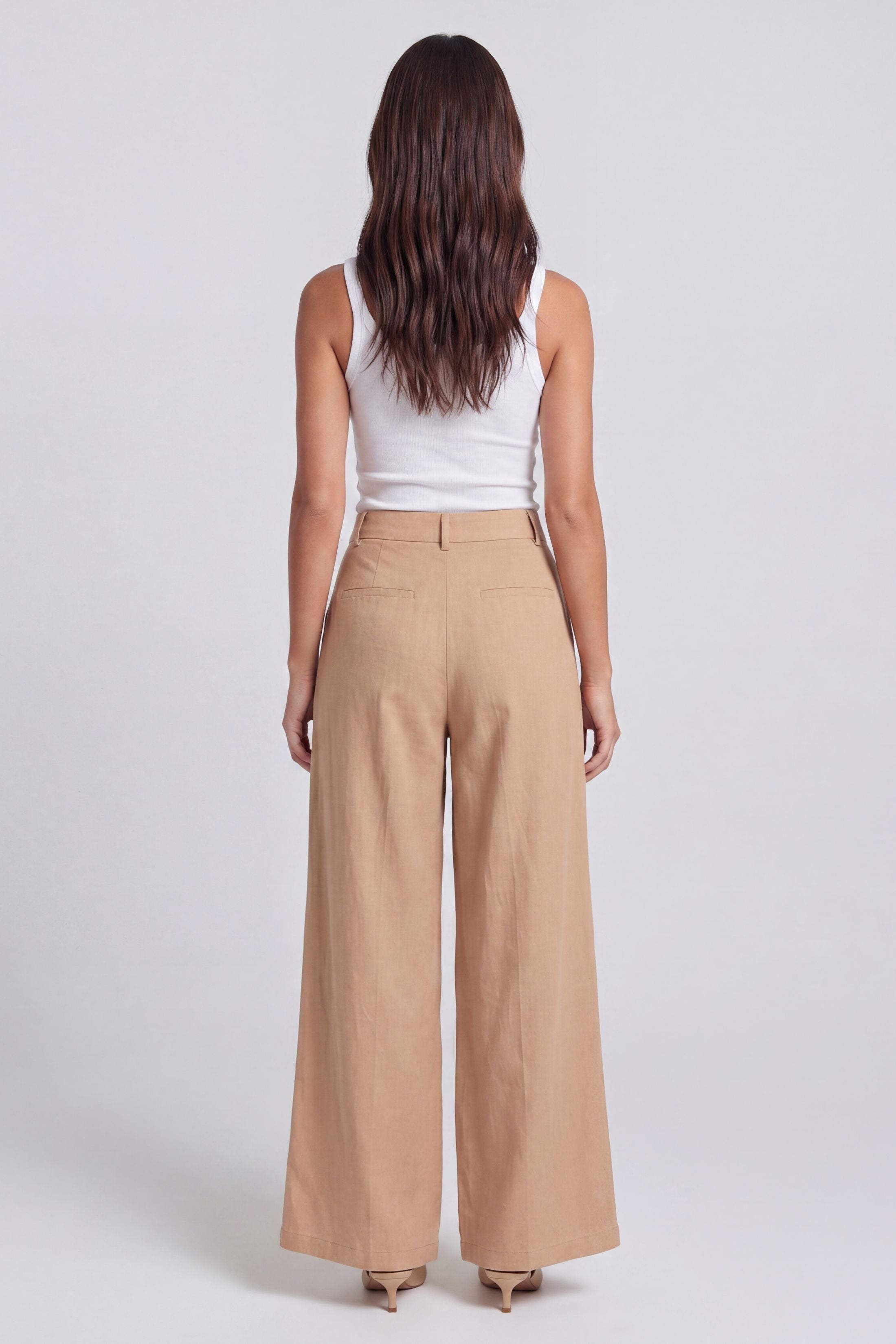 Jo Wide Leg Linen Pant