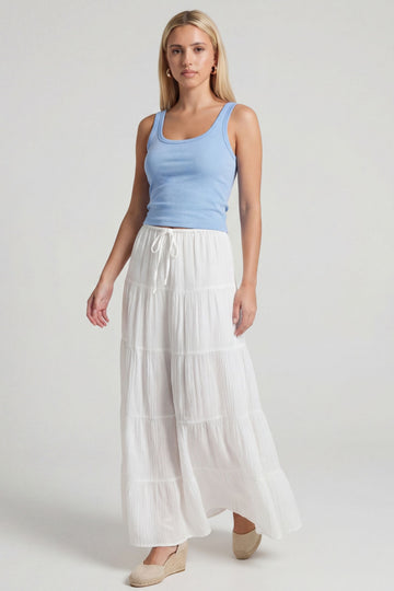 Gracie Tiered Maxi Skirt