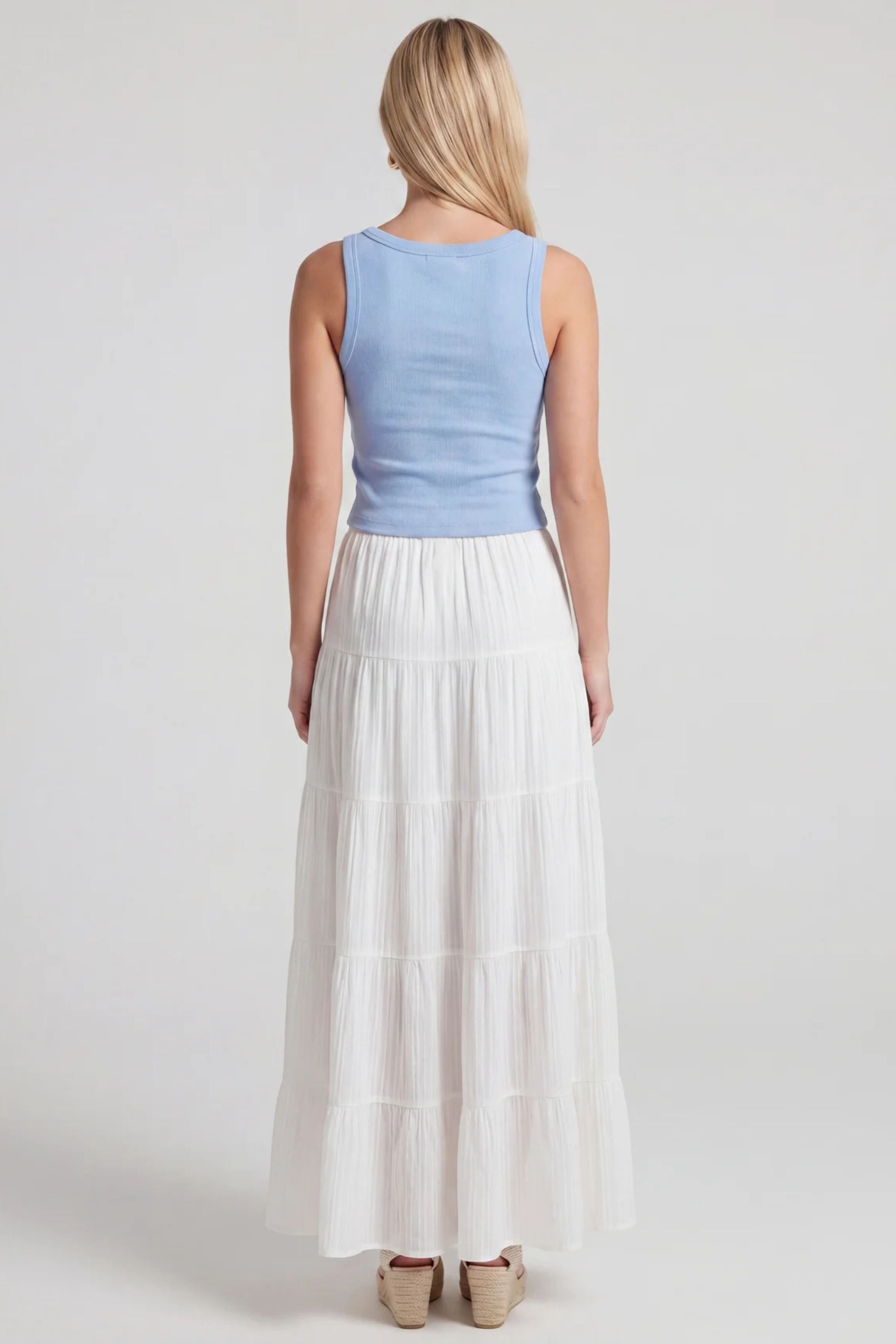Gracie Tiered Maxi Skirt