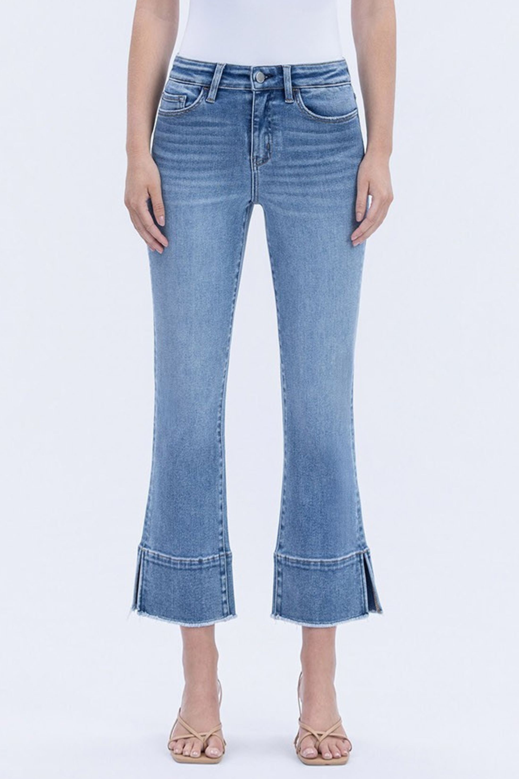 Tracey High Rise Kick Flare Jeans