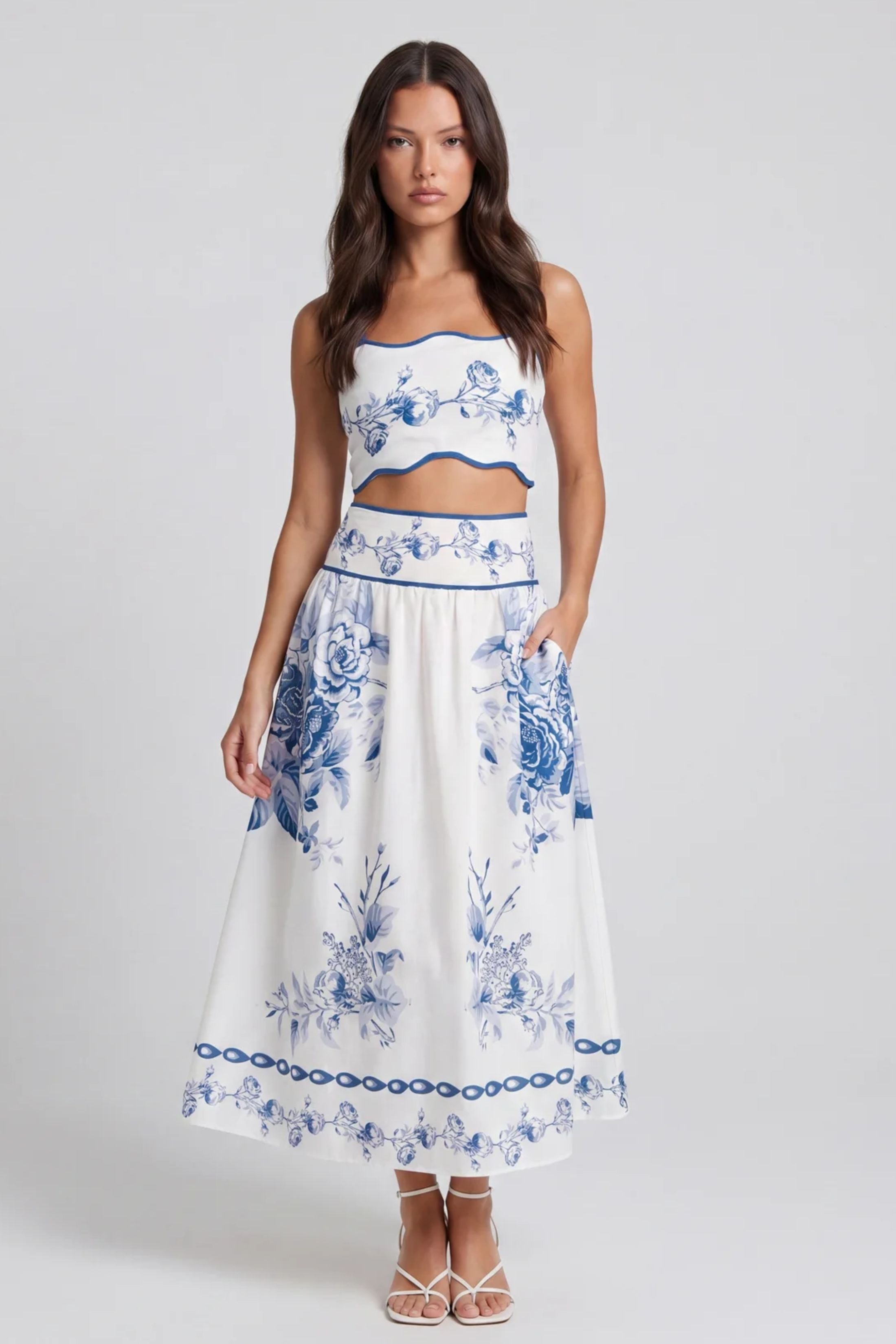 Carlee Maxi Skirt With Pockets