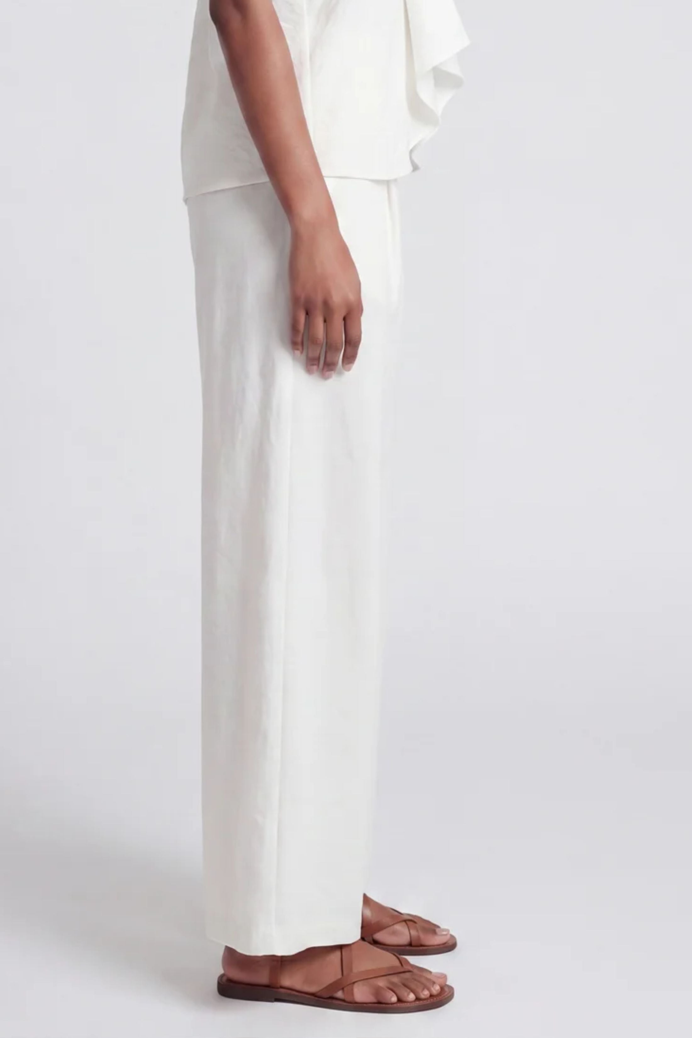Kelsey Linen Wide Leg Pants