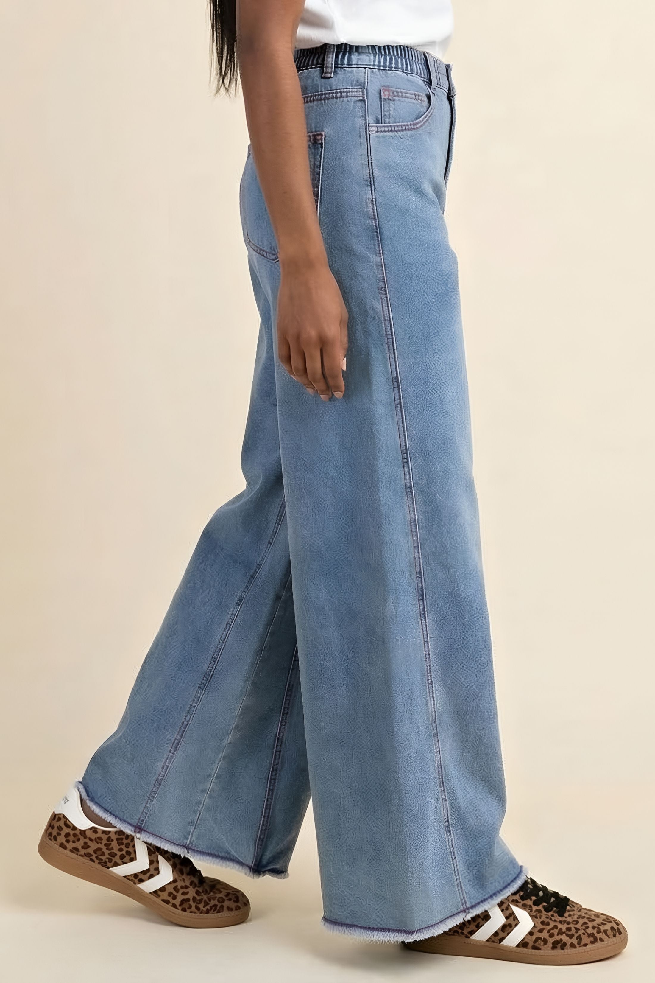 Melody Red Stitch Jeans